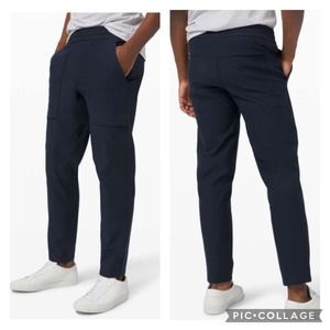 Lululemon Bowline Pants True Navy Utilitech Mens Large